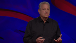 In this urgent and hard-hitting talk, Nobel Laureate Al Gore thoroughly dismantles the fossil fuel industry’s narrative of "climate realism," contrasting their misleading claims with the remarkable advancements in renewable energy.